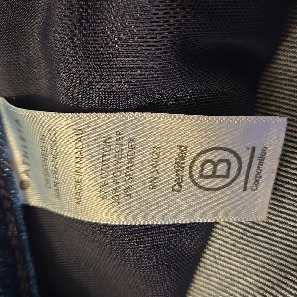Athleta Sculptek Ultra Skinny Stretch Jeans Size 4T - Picture 9 of 10